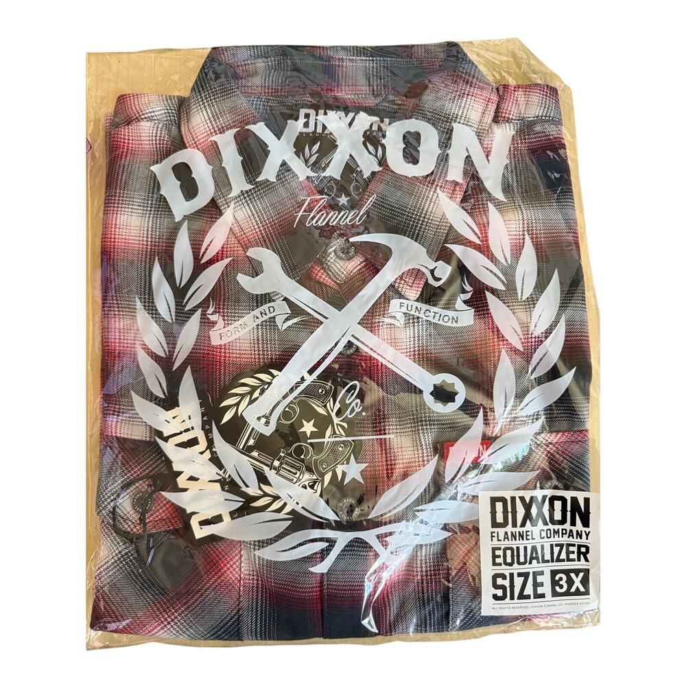 Dixxon Flannel Co. EQUALIZER Flannel — Size 3X — Brand New, Never Opened